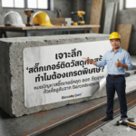 สติ๊กเกอร์ติดวัสดุก่อสร้าง