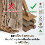 ลาก่อนปลวกและไม้โก่ง! เจาะลึก 5 เหตุผลที่คนรักบ้านยุคใหม่เปลี่ยนใจจากไม้จริง มาใช้ไม้เทียม