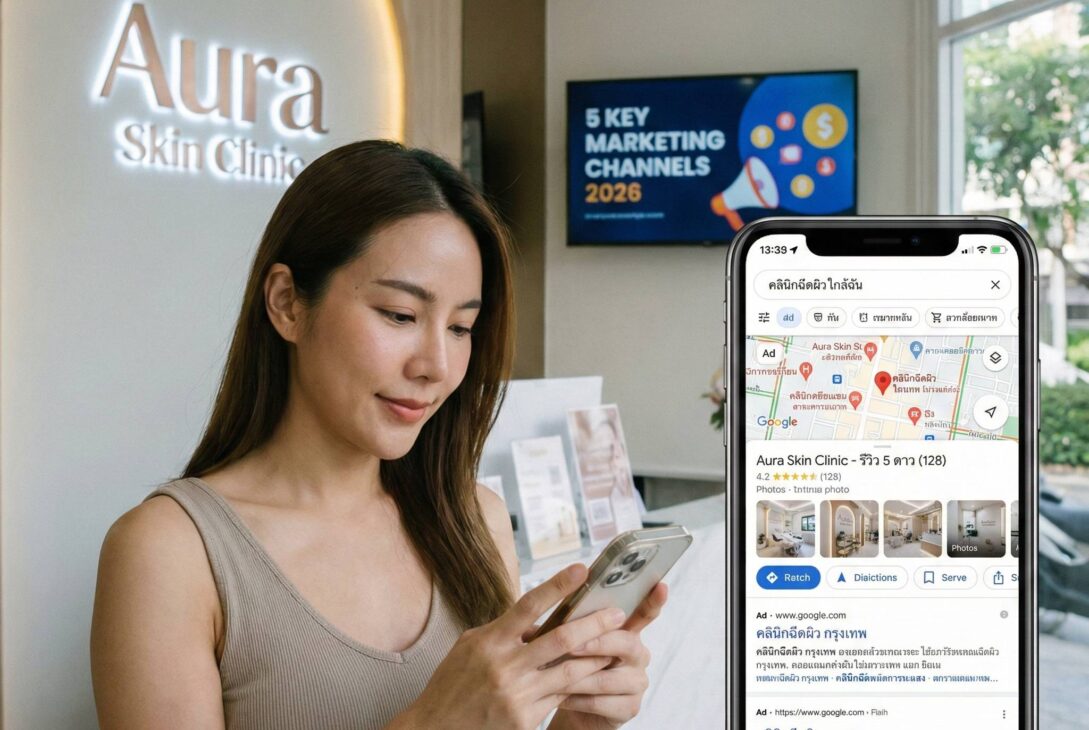 5-ช่องทางหลักของการตลาดคลินิกความงาม-ที่ต้องโฟกัส